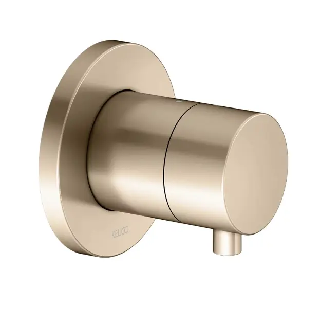 Levně Keuco IXMO Comfort - Uzavírací ventil pod omítku, kartáčovaný bronz 59541031001