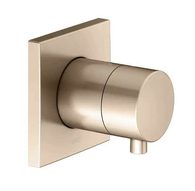 Levně Keuco IXMO Comfort - Uzavírací ventil pod omítku, kartáčovaný bronz 59541031002