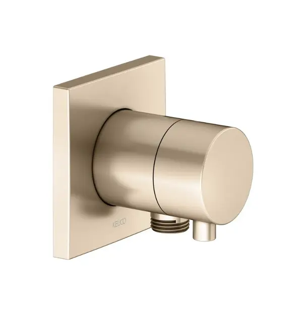 Levně Keuco IXMO Comfort - Uzavírací ventil pod omítku, s připojením hadice, kartáčovaný bronz 59541031102