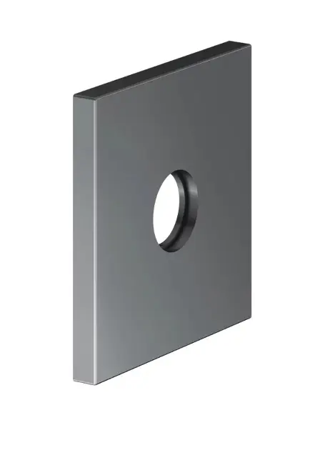 Levně Keuco IXMO - Krycí rozeta, kartáčovaný černý chrom 59545130092