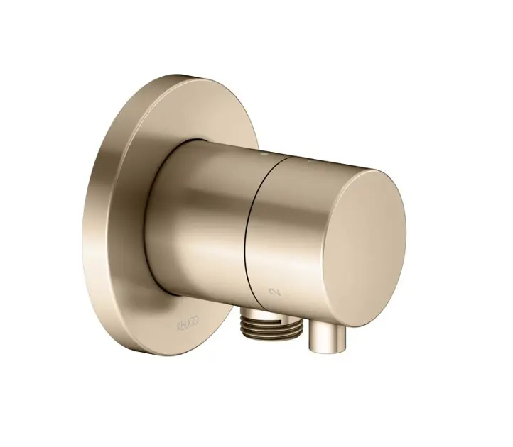 Levně Keuco IXMO Comfort - Přepínací ventil pod omítku, pro 3 spotřebiče, s připojením hadice, kartáčovaný bronz 59548031101