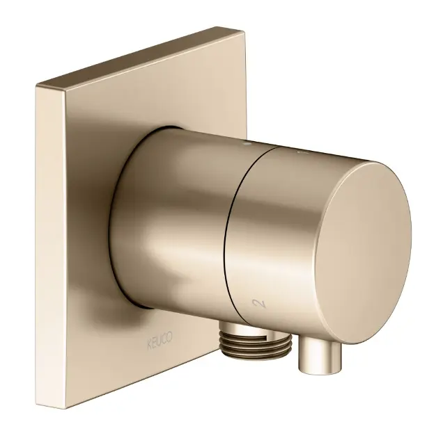 Levně Keuco IXMO Comfort - Přepínací ventil pod omítku, pro 3 spotřebiče, s připojením hadice, kartáčovaný bronz 59548031102