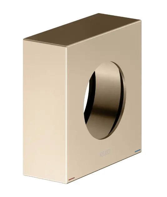 Levně Keuco IXMO - Prodlužovací krycí rozeta 25 mm, kartáčovaný bronz 59551030382