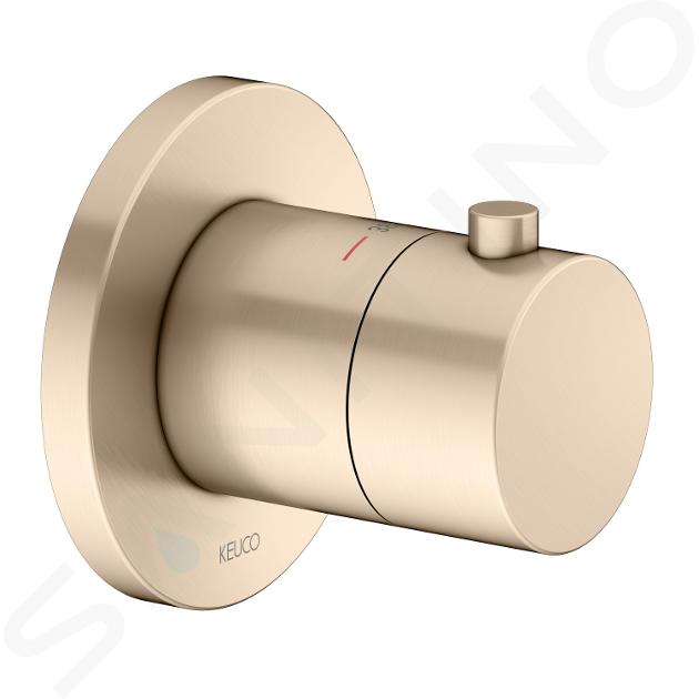 Keuco IXMO - Thermostatische inbouwkraan, geborsteld brons 59553030001