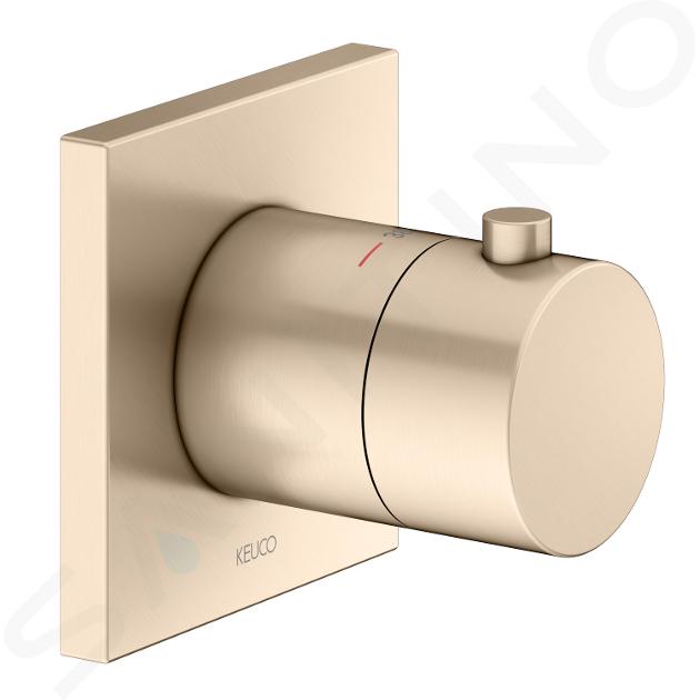 Keuco IXMO - Thermostatische inbouwkraan, geborsteld brons 59553030002