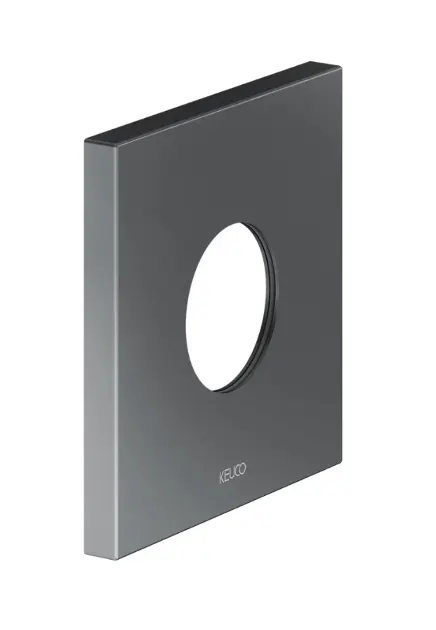 Levně Keuco IXMO - Krycí rozeta, kartáčovaný černý chrom 59553130092