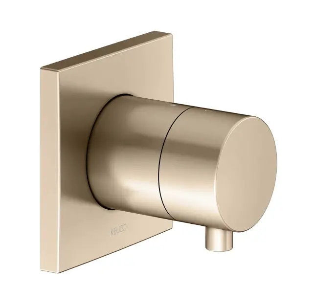 Levně Keuco IXMO Comfort - Přepínací ventil pod omítku, pro 2 spotřebiče, kartáčovaný bronz 59556031002