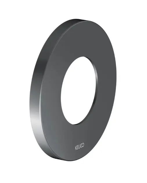 Levně Keuco IXMO - Krycí rozeta, kartáčovaný černý chrom 59556130091