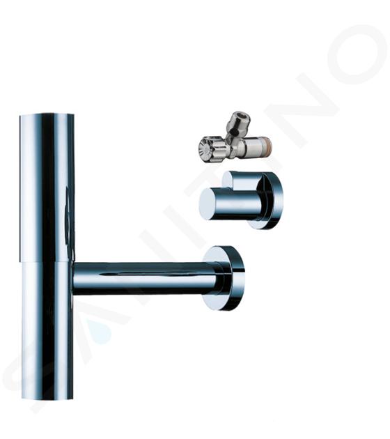 Hansgrohe Sifones - Juego de sifón recto Flowstar, cromo 52120000