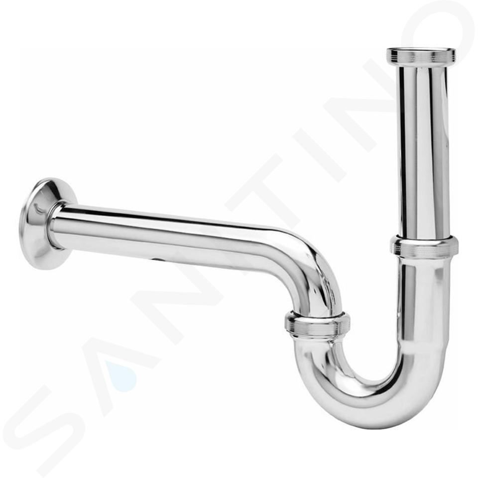 Hansgrohe Sifones - Sifón curvo, modelo estándar, cromo 53002000