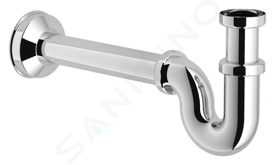 Hansgrohe Sifoni - Sifone a S per bidet, modello classico, cromato 55237000