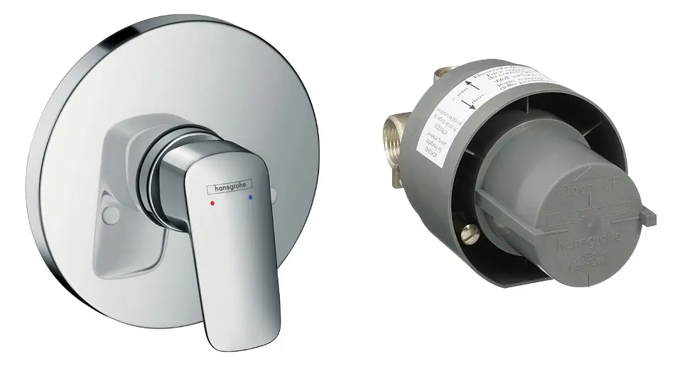 Levně Hansgrohe Logis - Sprchová baterie pod omítku, s tělesem, chrom 71666000