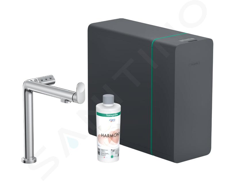 Hansgrohe Aqittura M91 - Drezová batéria, SodaSystem, sBox, chróm 76837000