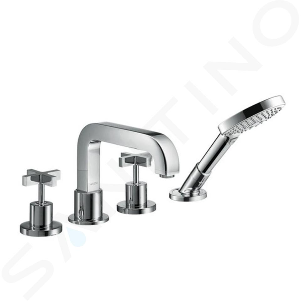 Axor Citterio - Mitigeur de baignoire, 4 trous, chrome 39445000