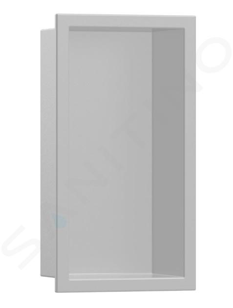 Hansgrohe XtraStoris Original - Niche murale avec cadre, 30x15x10 cm, gris béton 56057380