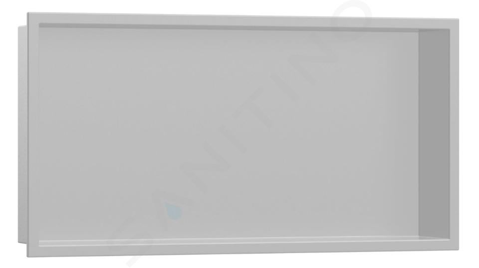 Hansgrohe XtraStoris Original - Niche murale avec cadre, 30x60x10 cm, gris béton 56064380