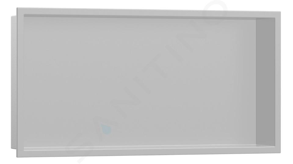 Hansgrohe XtraStoris Original - Niche murale avec cadre, 300 x 600 x 100 mm, gris béton 56064380