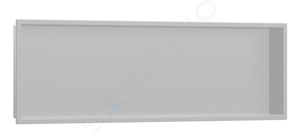 Hansgrohe XtraStoris Original - Hornacina de pared con marco, 300x900x100 mm, gris hormigón 56067380