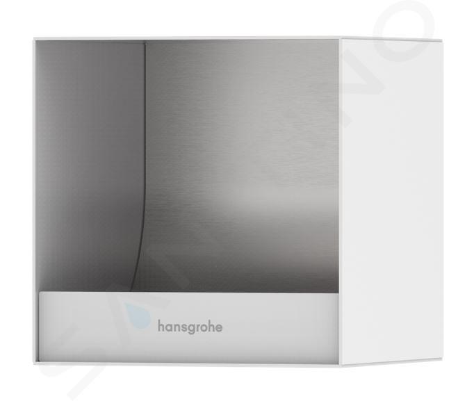 Hansgrohe XtraStoris Original - Wnęka ścienna na papier toaletowy, biały mat 56065700