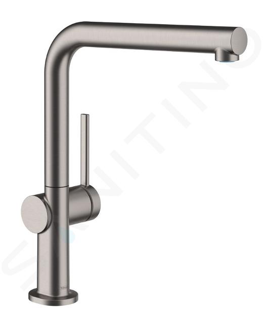 Hansgrohe M54 - Bateria zlewozmywakowa Talis, czarny chrom szczotkowany 72840340