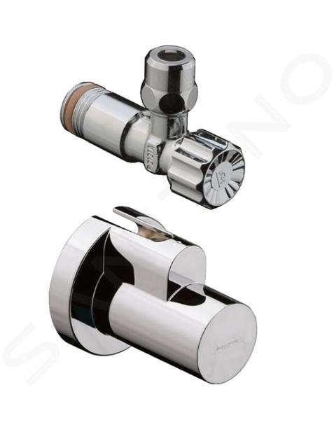 Hansgrohe Robinets d’angle - Soupape d’angle avec capuchon, chrome 13954000