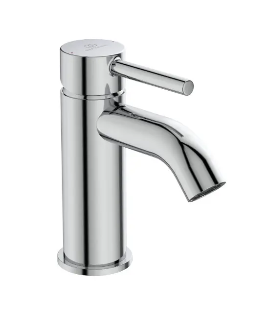 Ideal Standard CeraLine - Waschtischarmatur mit Push-Open-Ablauf, Chrom BC186AA