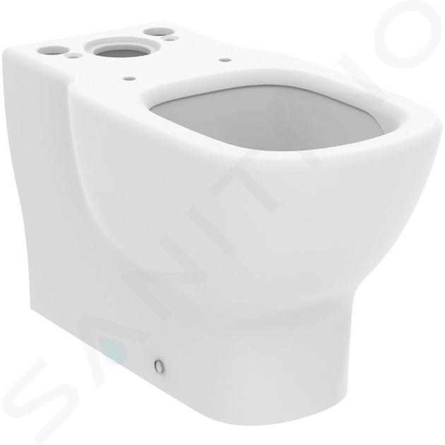 Ideal Standard Tesi - WC kombi mísa, vario odpad, AquaBlade, matná bílá T0082V1