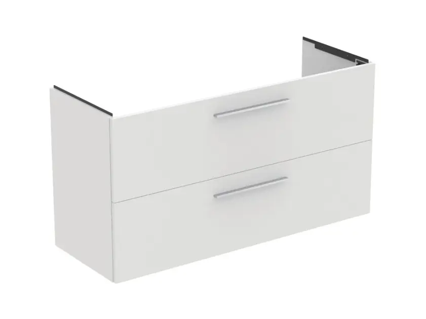 Levně Ideal Standard i.Life A - Umyvadlová skříňka, 120x44x63 cm, 2 zásuvky, matná bílá T5258DU