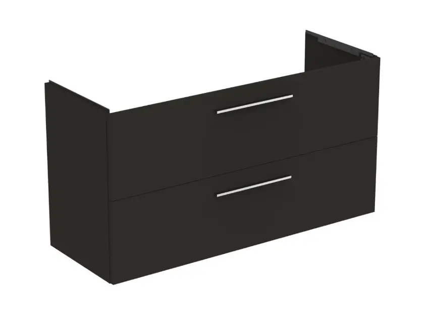 Levně Ideal Standard i.Life A - Umyvadlová skříňka, 120x44x63 cm, 2 zásuvky, matná uhlově šedá T5258NV