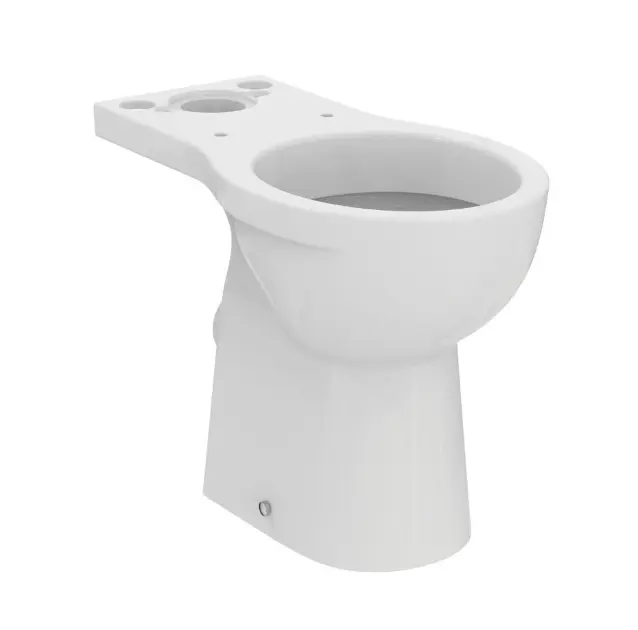 Ideal Standard Eurovit - WC kombi misa bezbariérová, zadný odpad, biela W328901