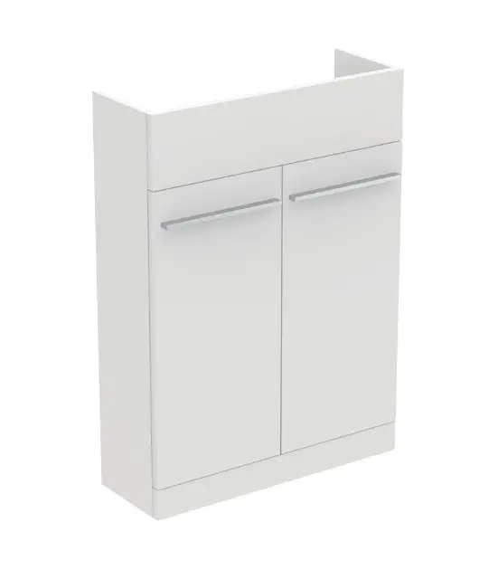 Levně Ideal Standard i.Life S - Umyvadlová skříňka, 60x21x83 cm, 2 dvířka, matná bílá T5298DU
