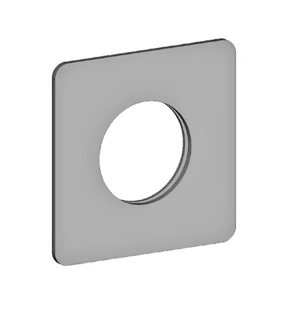 Paffoni Tango - Rosetta di copertura, cromo ZPIA108CR