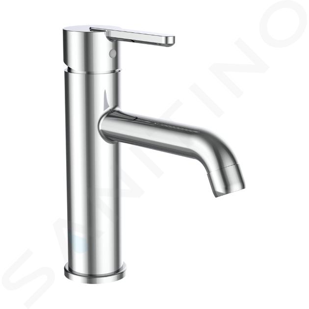 Laufen Lua - Mitigeur de lavabo Eco+, chrome H3110810041201