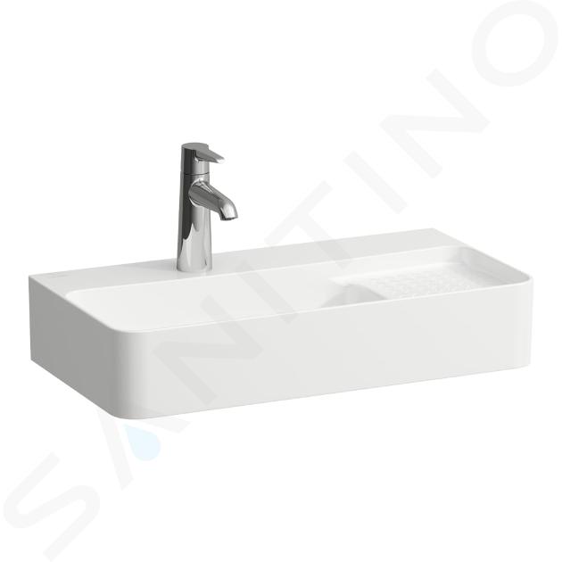 Laufen VAL - Lave-main 6x3 cm, sans trop-plein, trou pour robinet, blanc H8152850001041