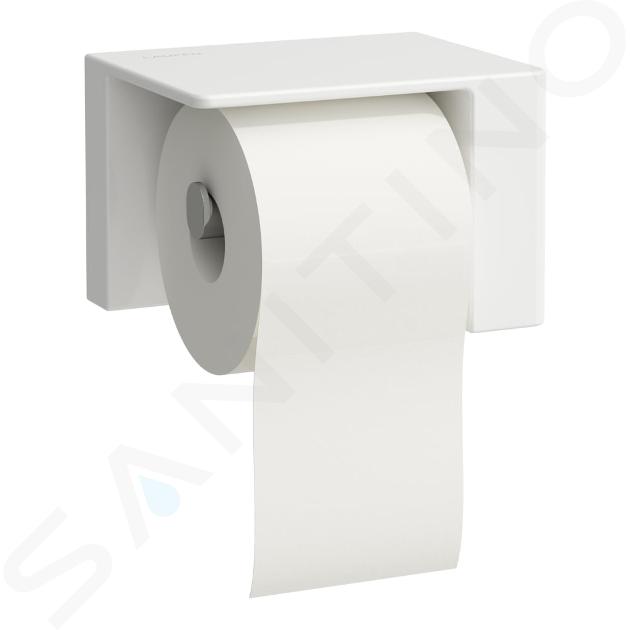 Laufen VAL - Toiletrolhouder met deksel, wit H8722810000001