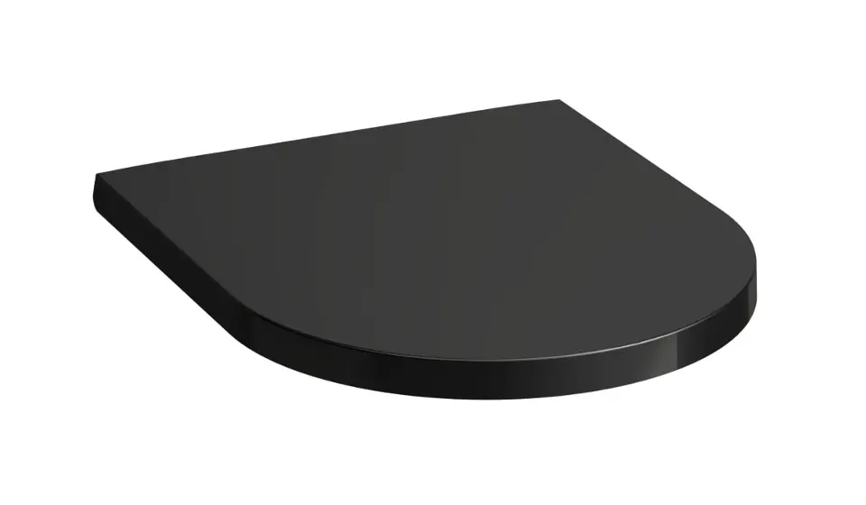 Laufen Kartell - Capac WC, SoftClose, negru H8913330200001