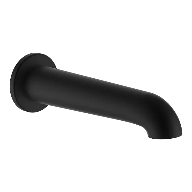 Laufen Pure - Bonde de baignoire, noir mat HF901771428000