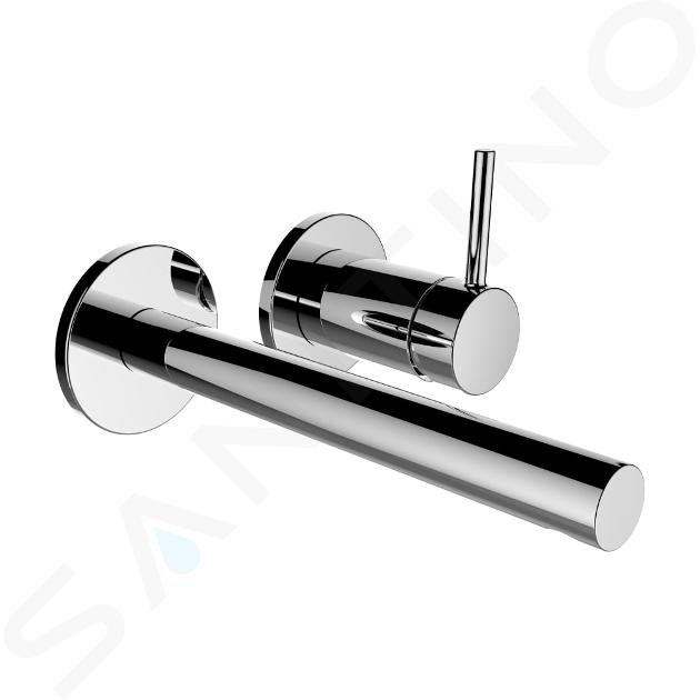 Laufen Twinplus - Mitigeur de lavabo encastré, installation à 2 trous, chrome HF905471100000