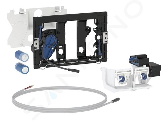 Geberit Spülsysteme - WC-Steuerung, elektronisch, batteriebetrieben, für externen Taster, 2-Mengen-Spülung 115.885.00.6