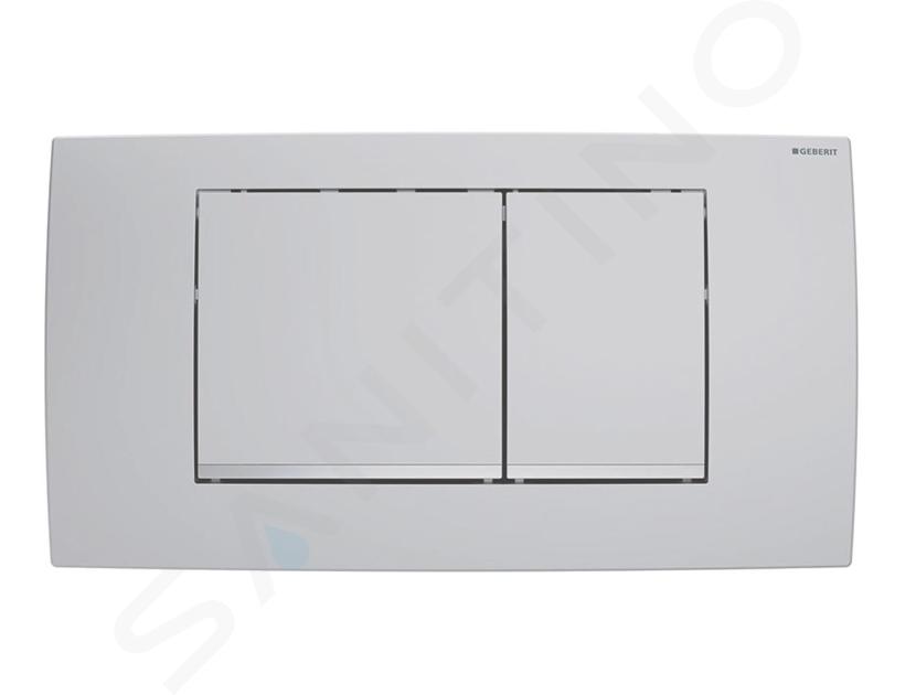 Geberit Twinline30 - Control de spălare, easy to clean, crom mat 115.899.JQ.1