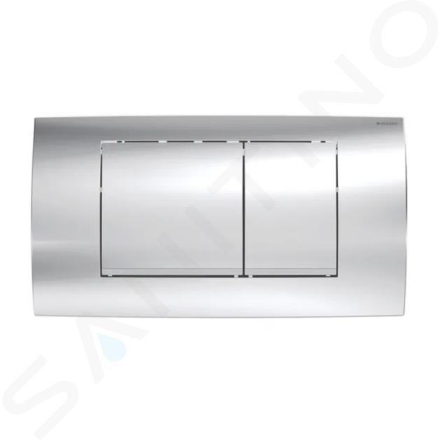 Geberit Twinline30 - Control de descarga, cromo brillante 115.899.KH.1