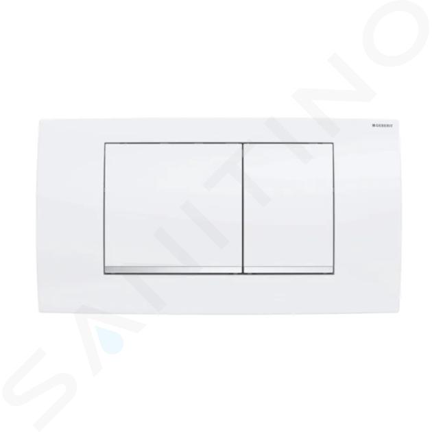 Geberit Twinline30 - Plaque de déclenchement, blanc 115.899.KJ.1