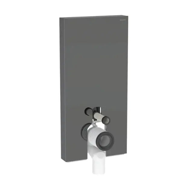 Geberit Monolith - Modul sanitar pentru WC monobloc, 101 cm, alimentare cu apă laterală, lavă 131.003.JK.5