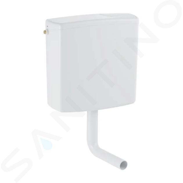 Geberit - Réservoir de chasse d’eau AP140, Dualflush, blanc alpin 140.314.11.1