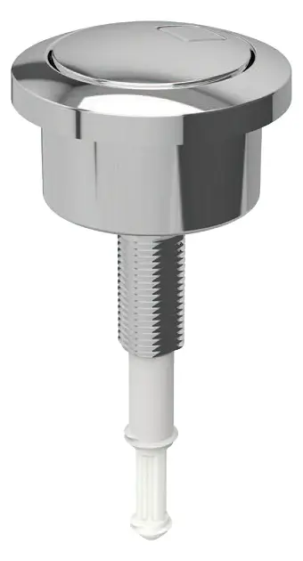 Levně Geberit - Tlačítko pro vypouštěcí ventil typ 280, chrom 274.006.KG.1
