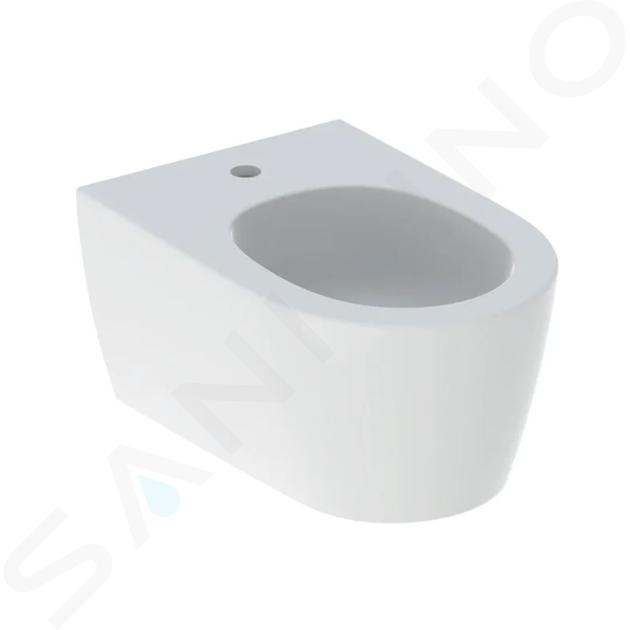 Geberit ONE - Bidet ścienny, ukryty przelew, otwór na baterię, kolor alpejski 500.690.JT.1