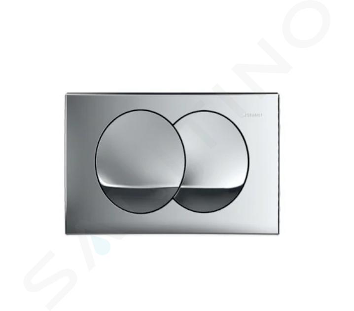 Geberit Delta - Plaque de déclenchement, chrome brillant 115.100.21.5