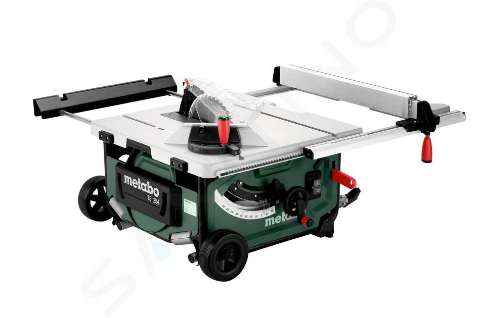 Metabo Outillage - Scie circulaire de table 254 mm, 1700 W, avec avec chariot et socle 600668000