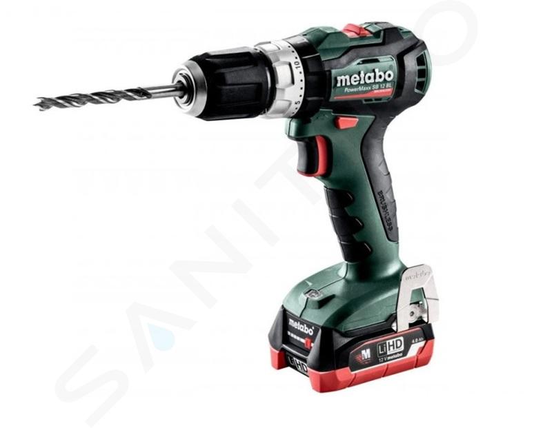 Metabo Eszközök - 12V akkus  ütvefúró-csavarozó 2x 4,0 Ah LiHD akkumulátor, töltő 601077800