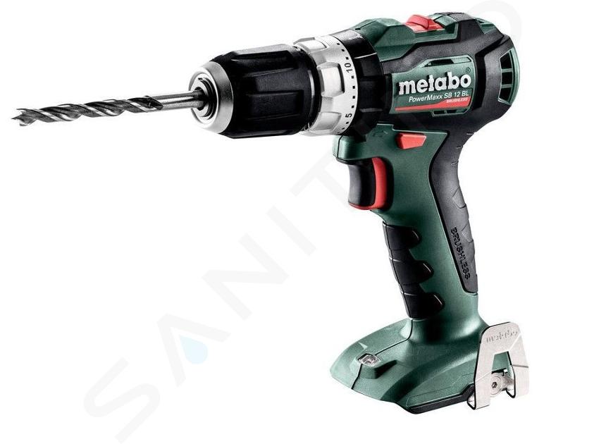 Metabo Herramientas - Taladro con atornillador de impacto a batería, de 12 V, sin batería ni cargador 601077890